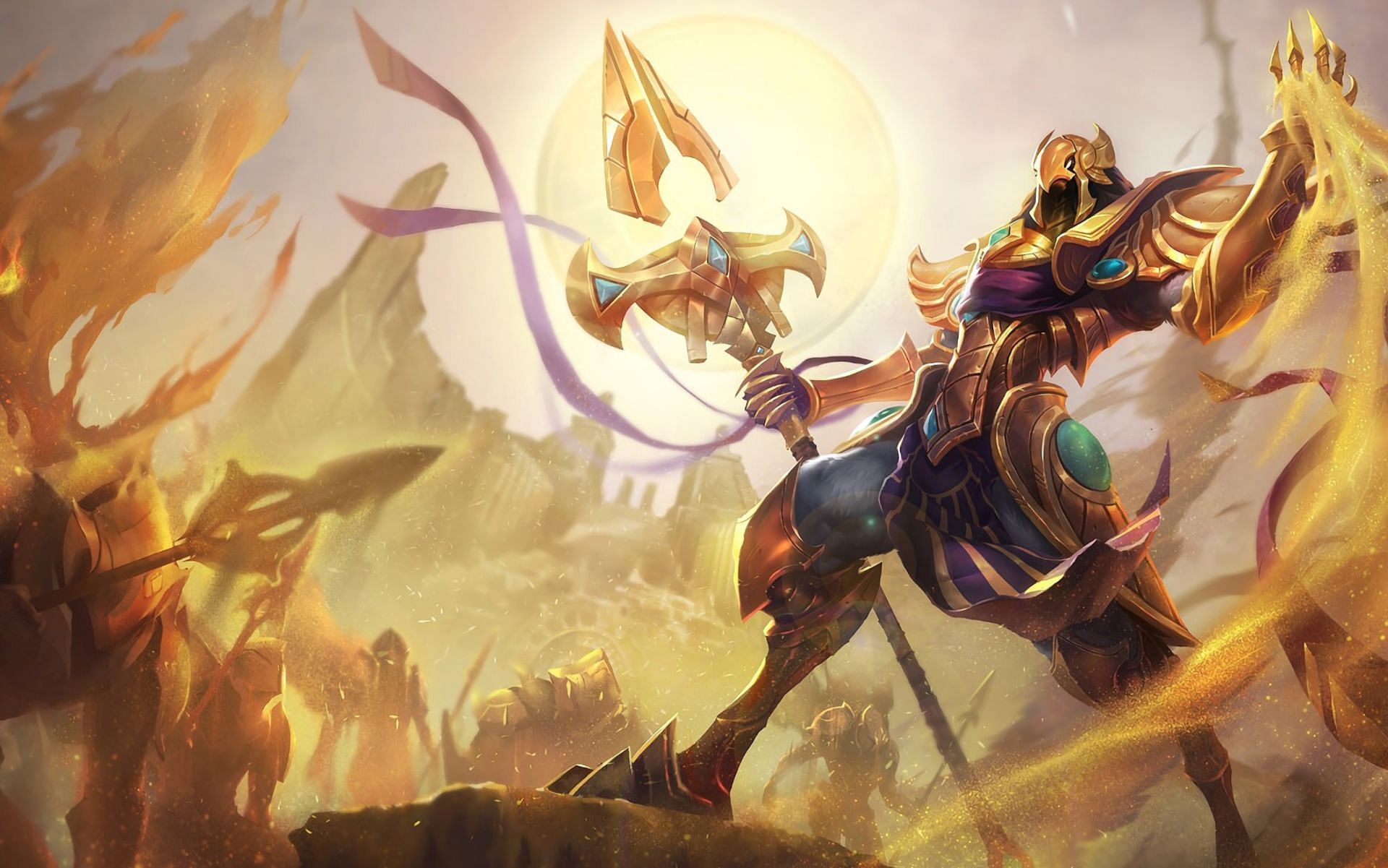 In depth guide to Azir in League of Legends (Image via Riot Games)