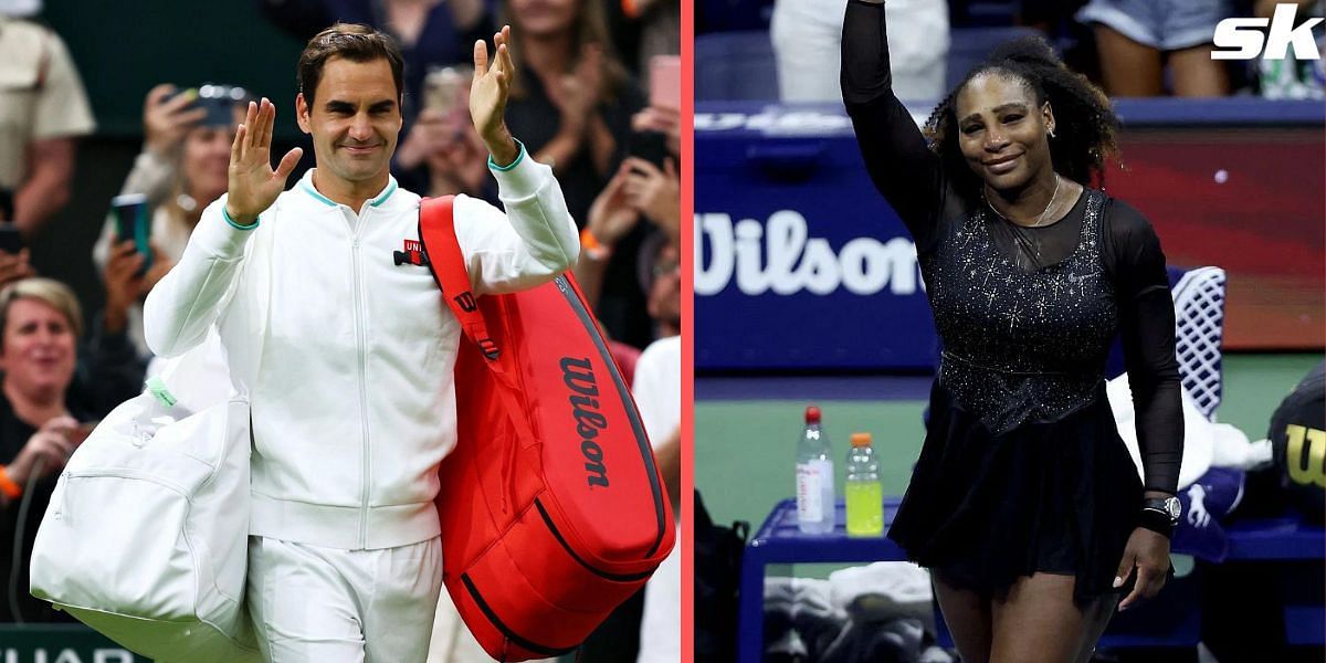 Roger Federer and Serena Williams