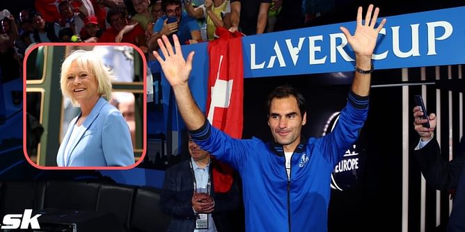 "We have been lucky and privileged to be watching not only him but these amazing years of tennis with these great champions"- Sue Barker pays heartfelt tribute to Roger Federer after his retirement