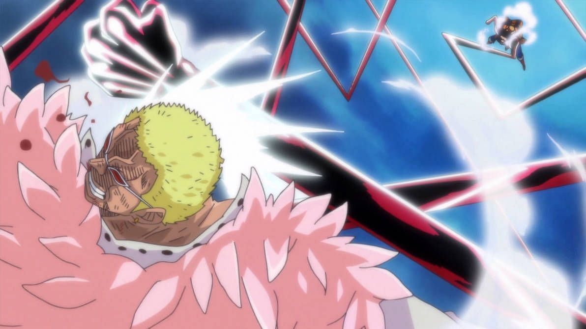 Luffy Gear 4 FLYING - One Piece Episode 726 