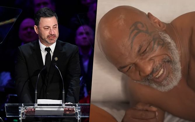 “Don’t let Jimmy use you Mike he’s lower than you as a person” - Mike Tyson grabs mixed reactions for his exclusive BTS shoot with Jimmy Kimmel