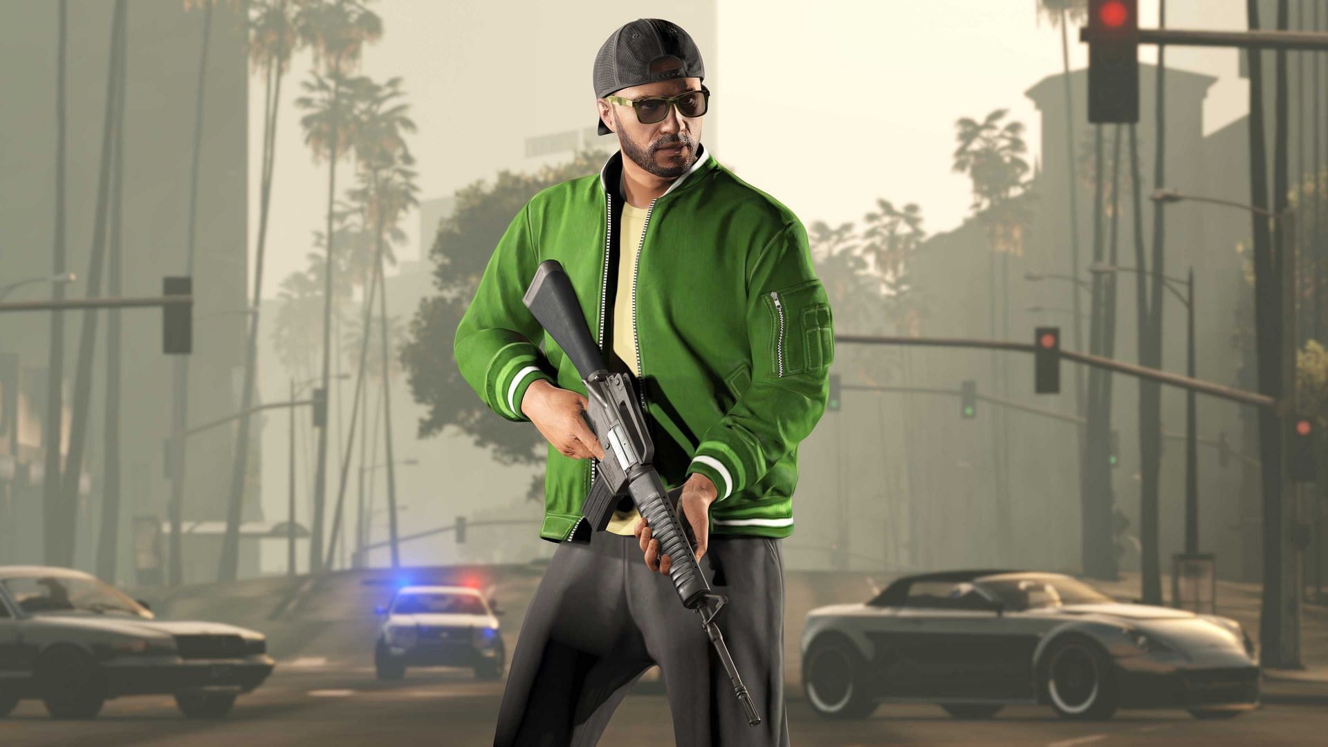 The promotional image associated with the gun