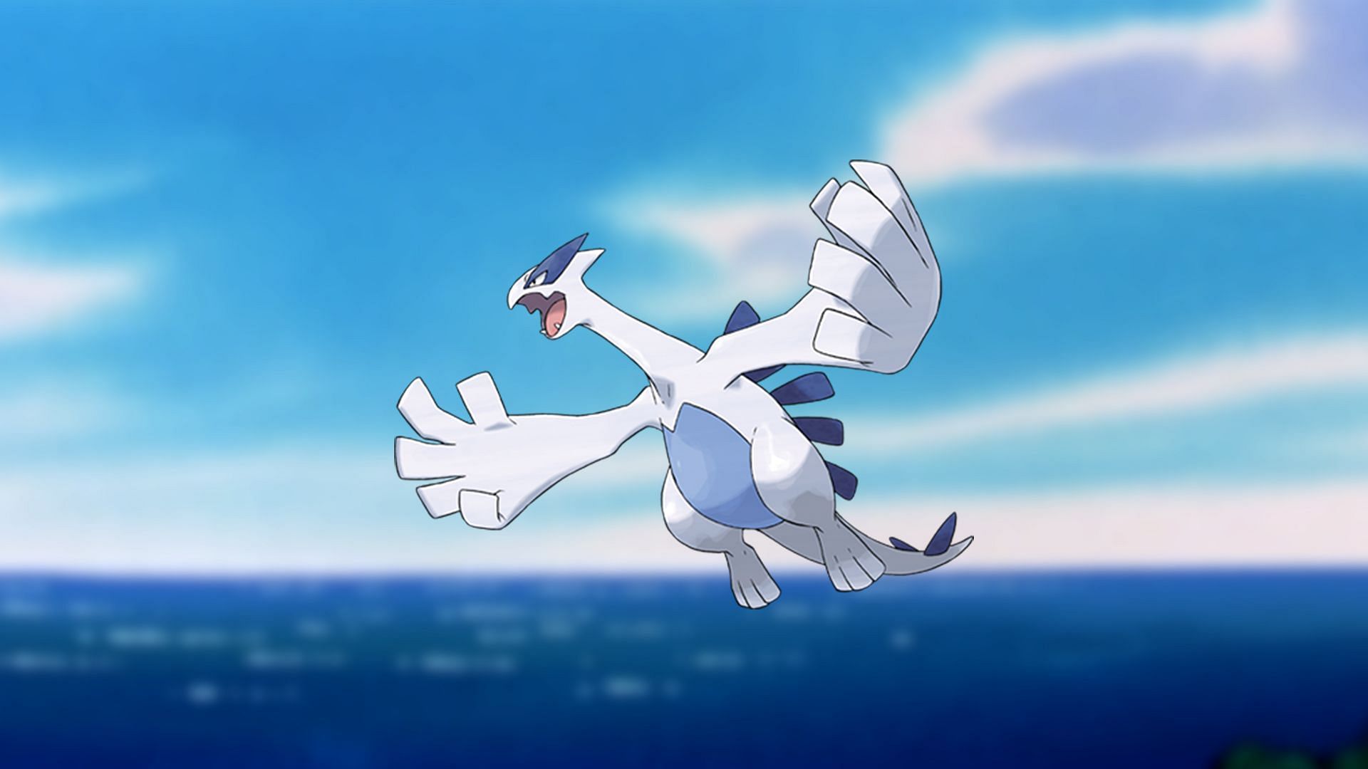 Lugia as it appears in the anime (Image via The Pokemon Company)