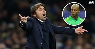 "I hope this person can be banned" - Tottenham Hotspur boss Antonio Conte wants racist who threw banana at Richarlison punished