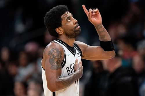 Kyrie Irving of the Brooklyn Nets