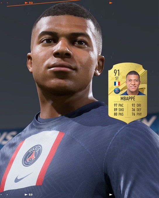 Fifa 23 Defensive Rating Leaves Psg Star Mbappe Bemused