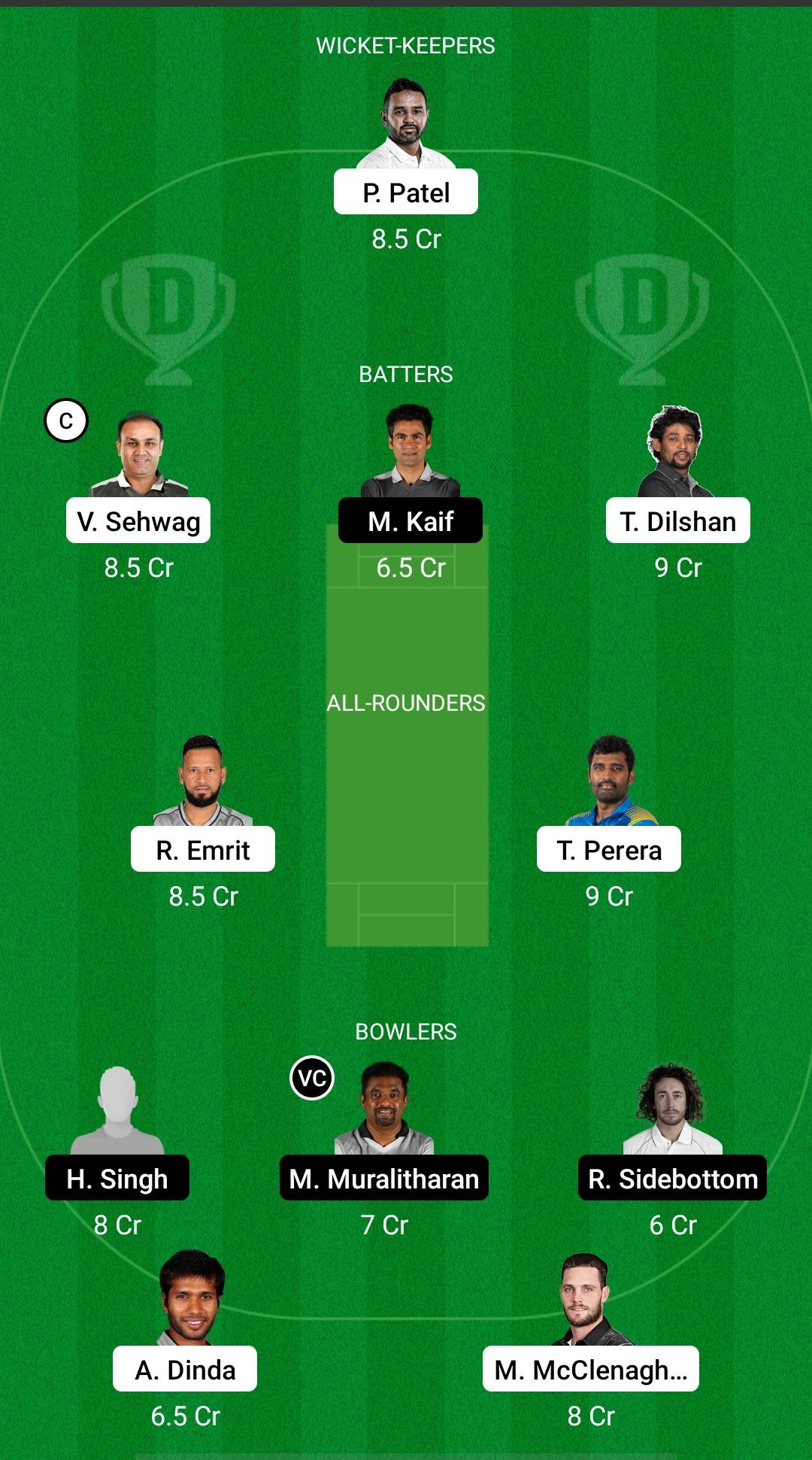 GJG vs MNT Dream11 Prediction - Legends League T20