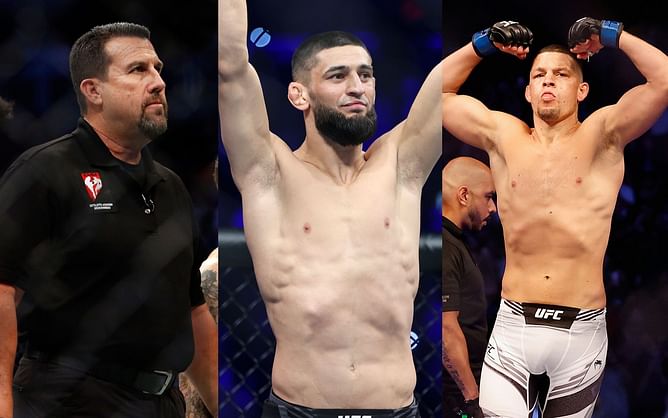 "This would have been the big f*** you" - John McCarthy says Nate Diaz could have "walked away" with UFC 279 show money after Khamzat Chimaev missed weight