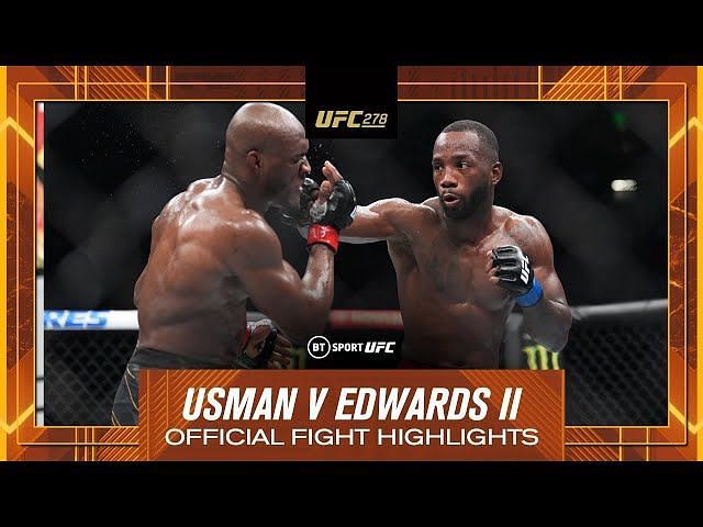 Usman Vs Edwards 2: How Many Rounds Did Leon Edwards Win Against Kamaru ...