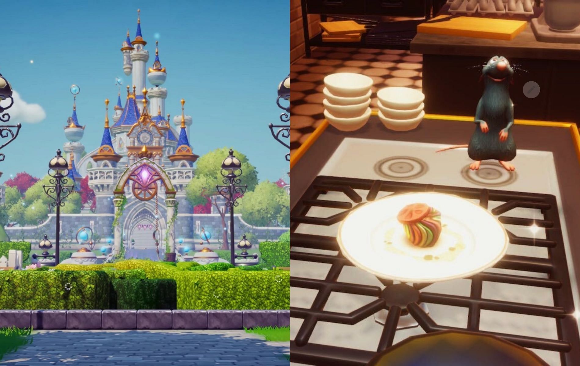 What delicacy will you be cooking in the latest Disney life sim? (Images via Gameloft)