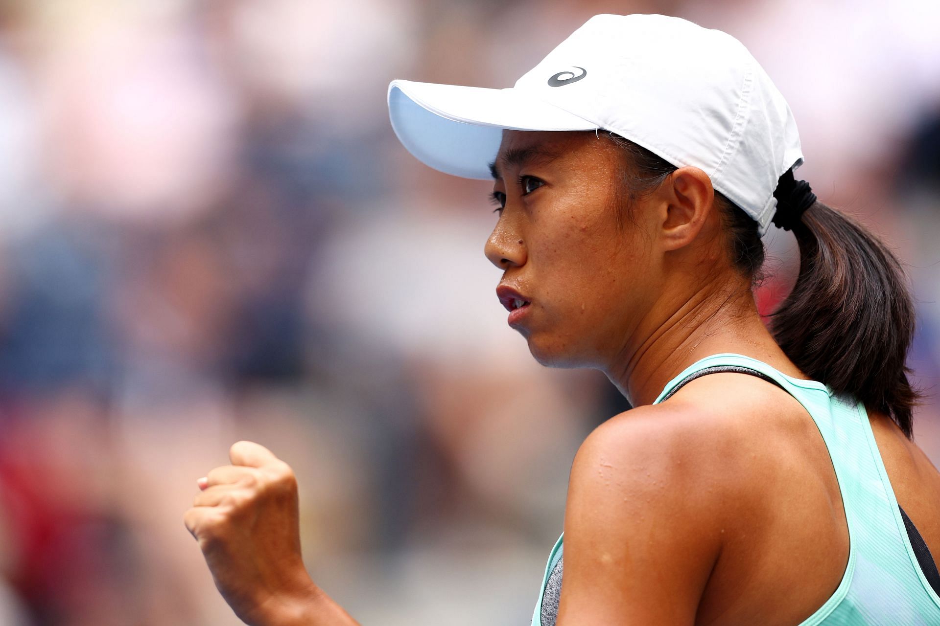 Zhang Shuai at the 2022 US Open.