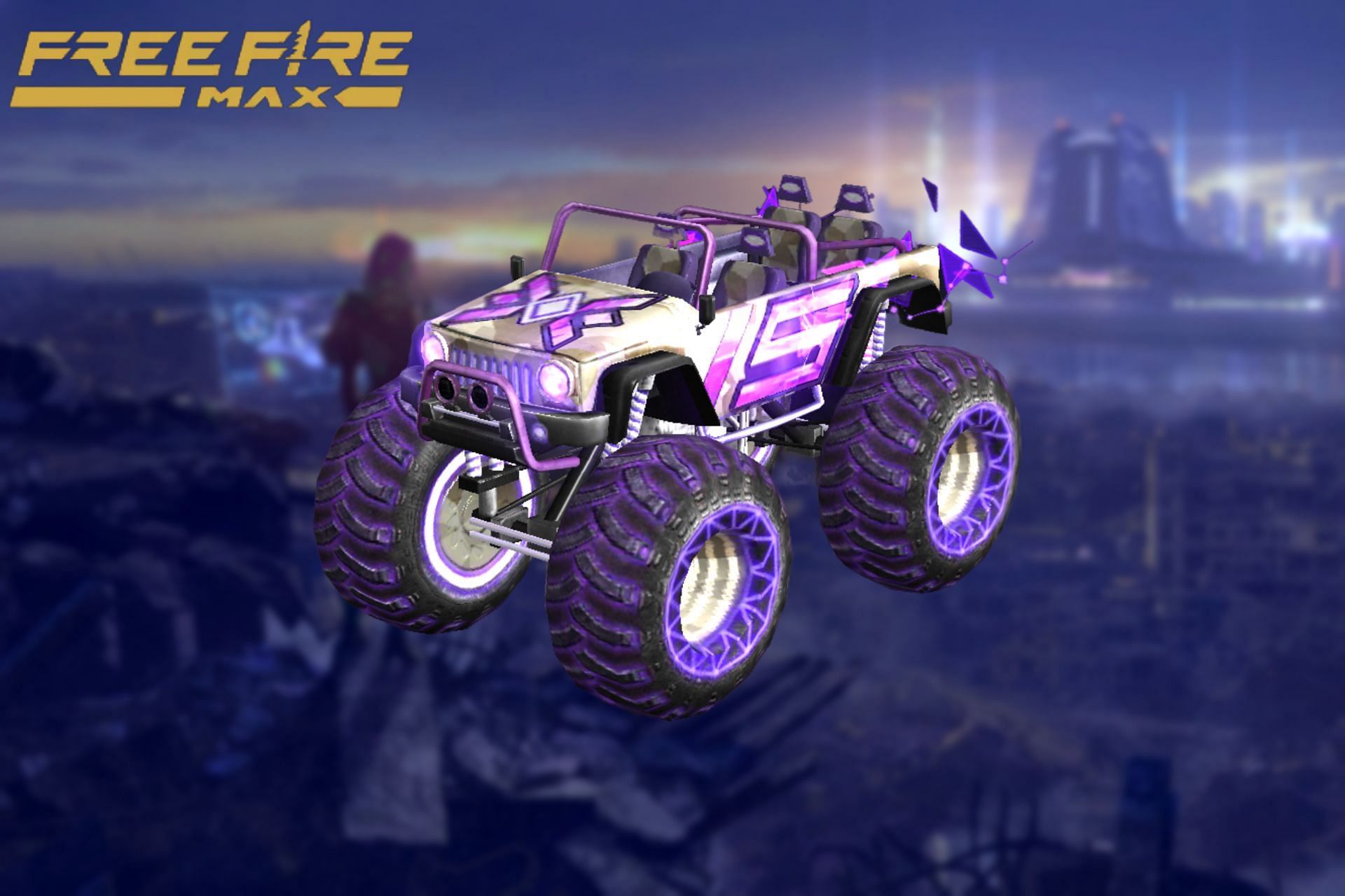 The free monster truck in Free Fire MAX (Image via Garena)