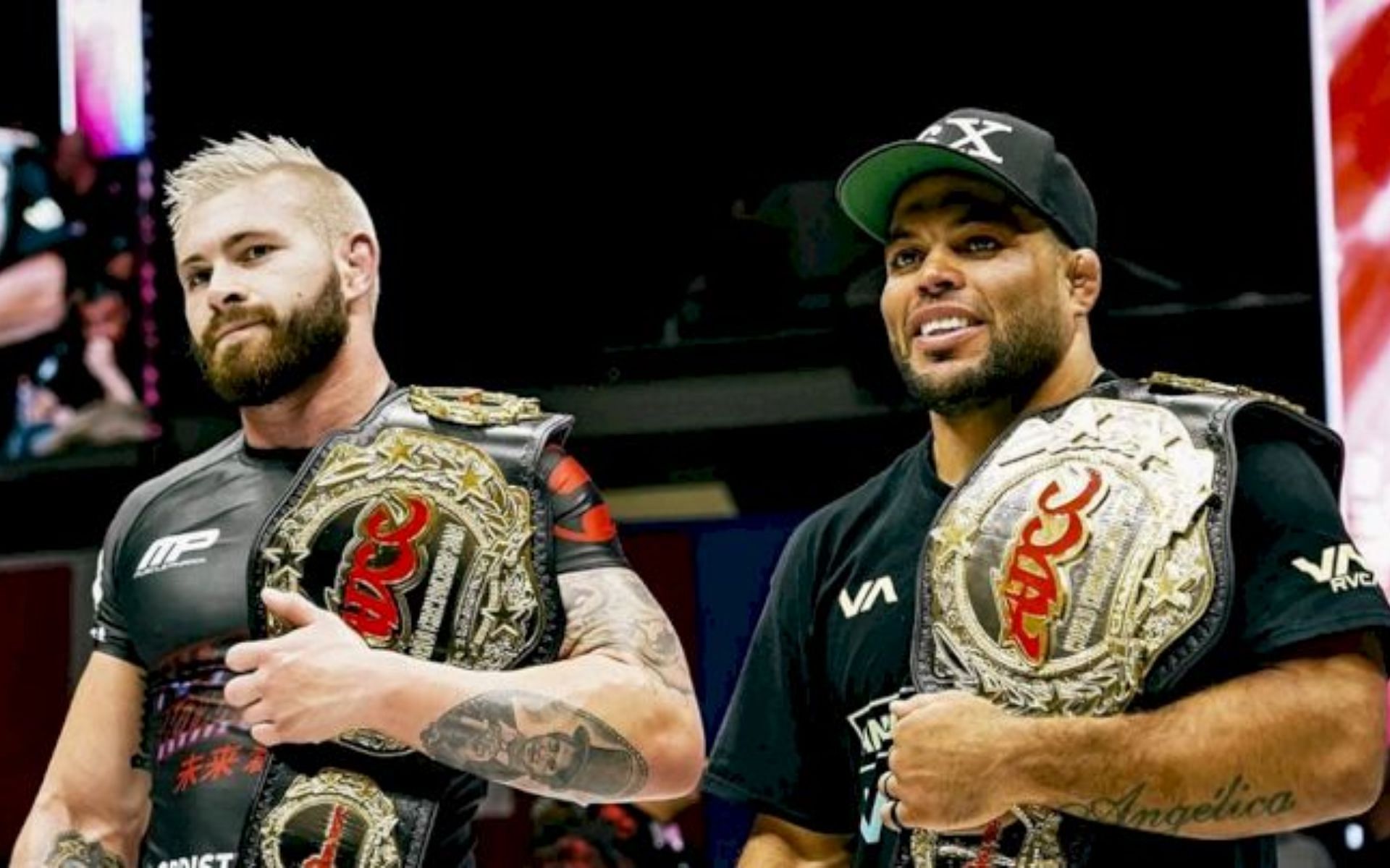 Gordon Ryan (left) and Andr&eacute; Galv&atilde;o (right). [Images courtesy: flograppling.com]