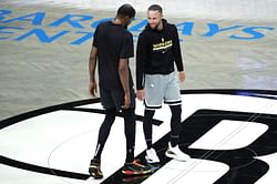 "How could you publicly admit, 'oh yeah, hell yeah, I pushed for us to go get Kevin'... It's a legacy crusher" - Skip Bayless sounds off on Steph Curry revealing he was open to a reunion with Kevin Durant