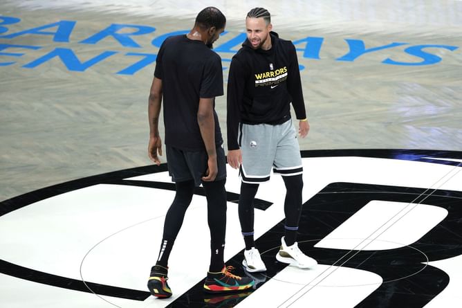 "How could you publicly admit, 'oh yeah, hell yeah, I pushed for us to go get Kevin'... It's a legacy crusher" - Skip Bayless sounds off on Steph Curry revealing he was open to a reunion with Kevin Durant
