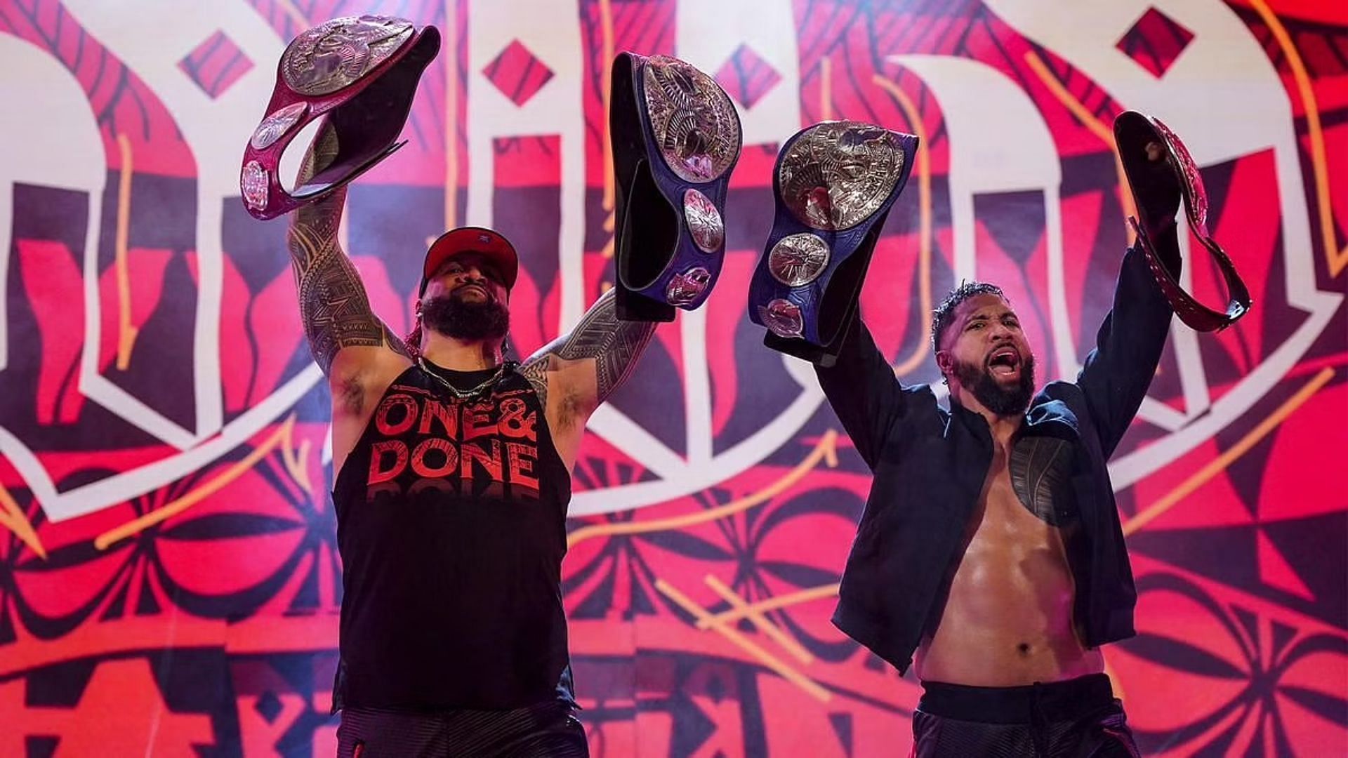 The Usos are the current Undisputed WWE Tag Team Champions