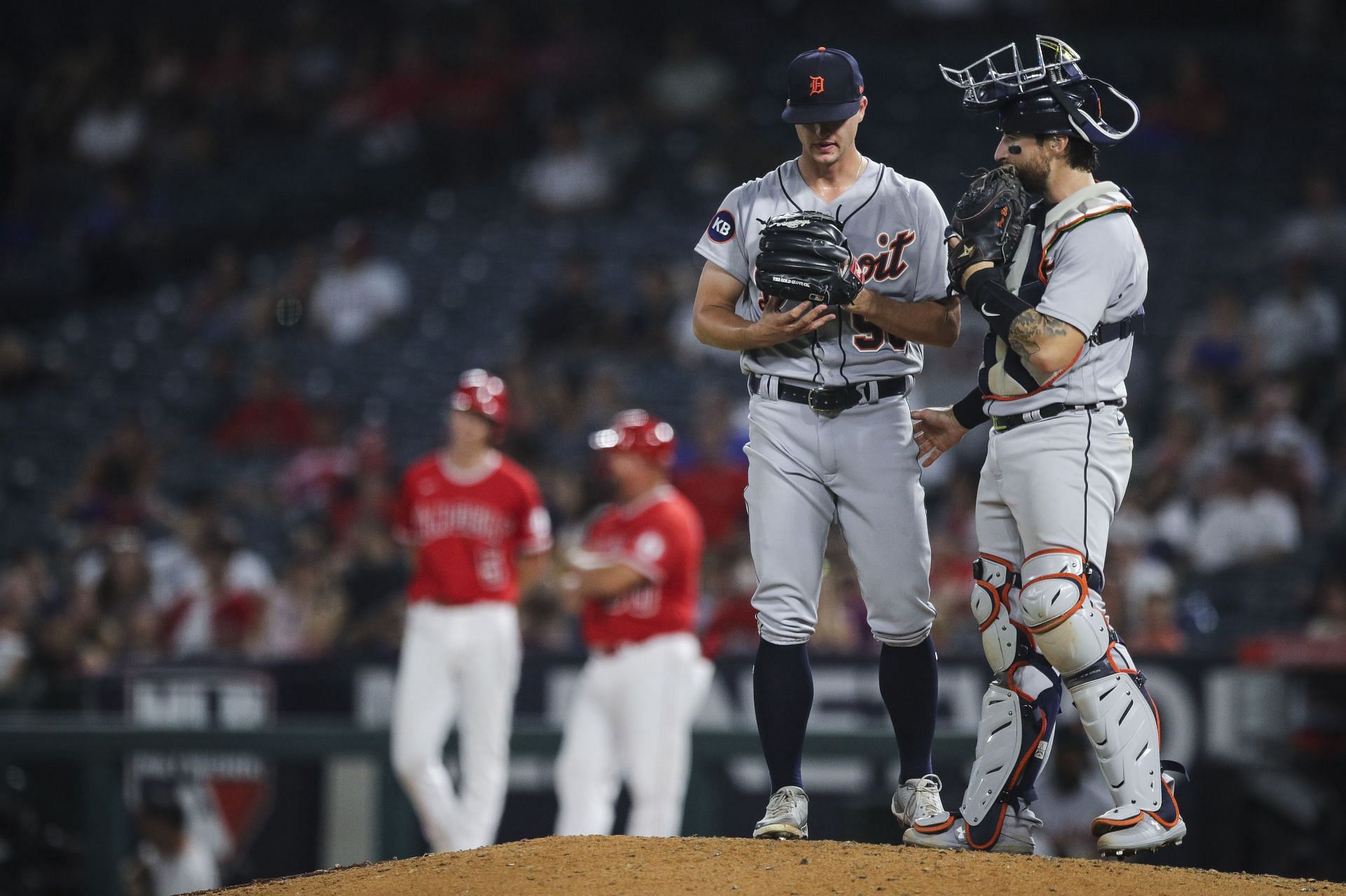 Detroit Tigers v Los Angeles Angels