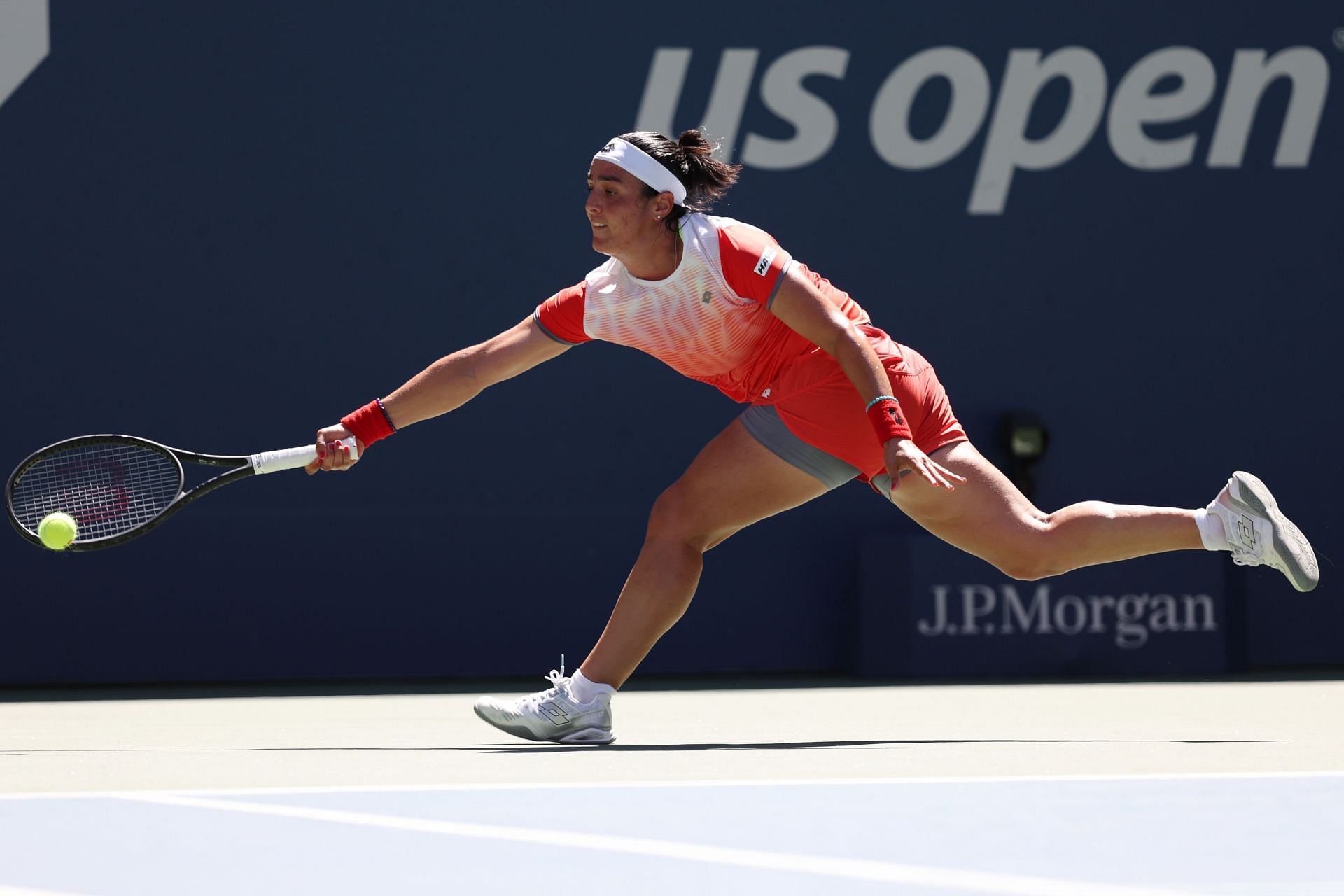 Ons Jabeur at the 2022 US Open - Day 5