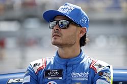 What did Kyle Larson say to get kicked out of racing?