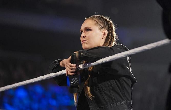 "I just blocked them out"- Ronda Rousey reveals why she did not enjoy her historic Royal Rumble win