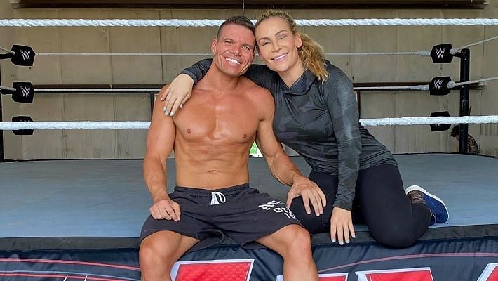Natalya and his husband Tyson Kidd.