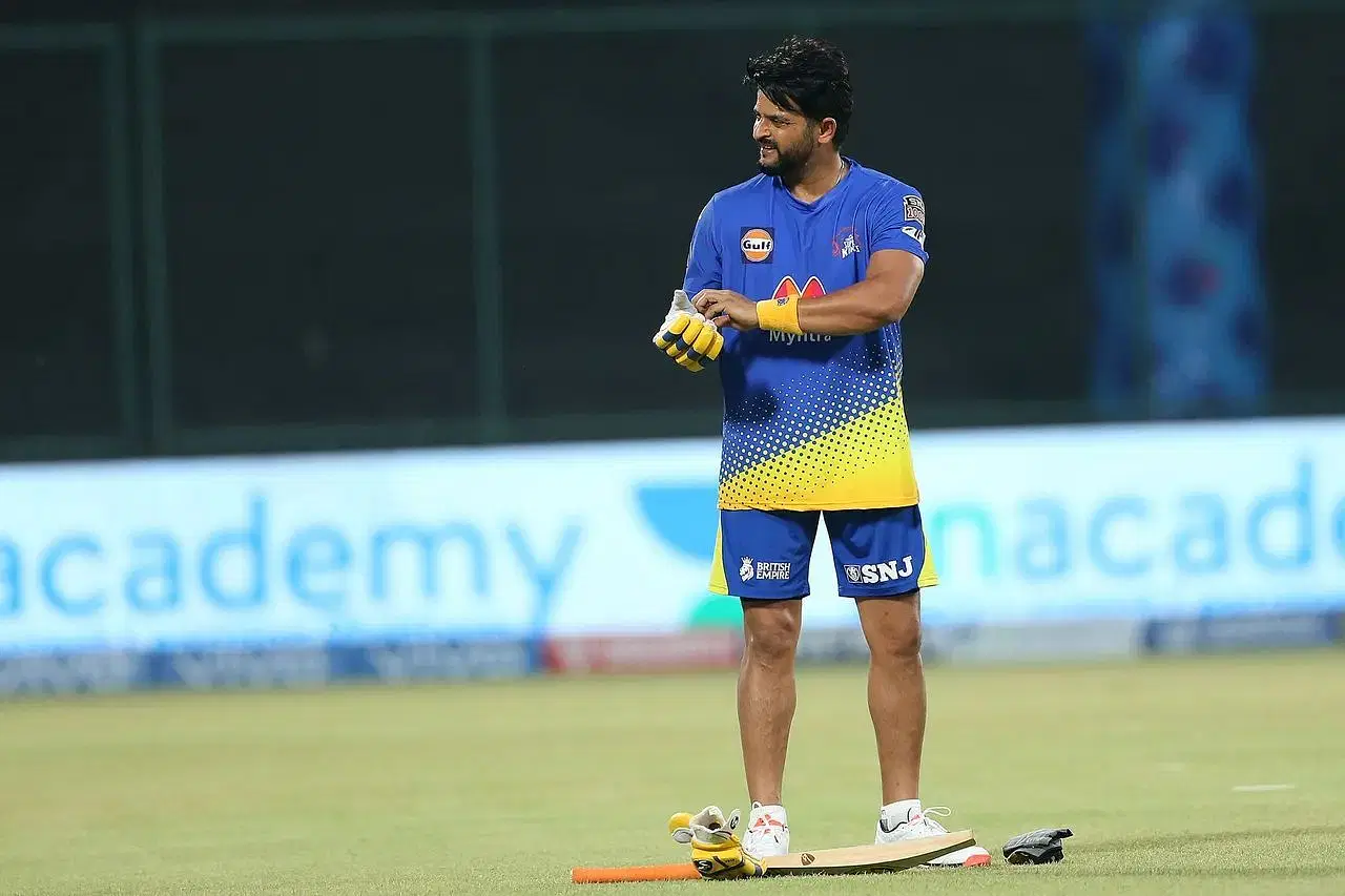 Suresh Raina played his last match in IPL 2021 (Image Courtesy: IPLT20.com)