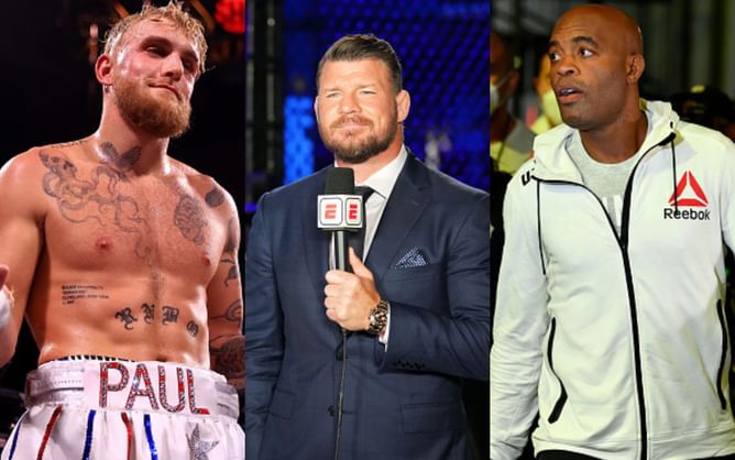 "Anderson Silva is the one taking the risk" - Michael Bisping explains why 'The Spider' should be paid "tons of money" for Jake Paul clash