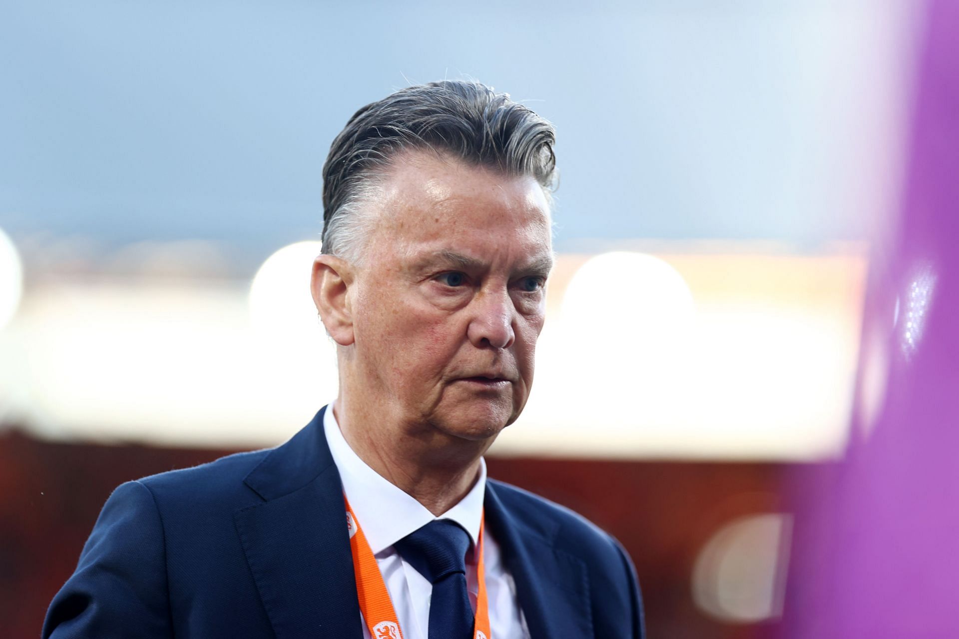 Netherlands manager Louis van Gaal