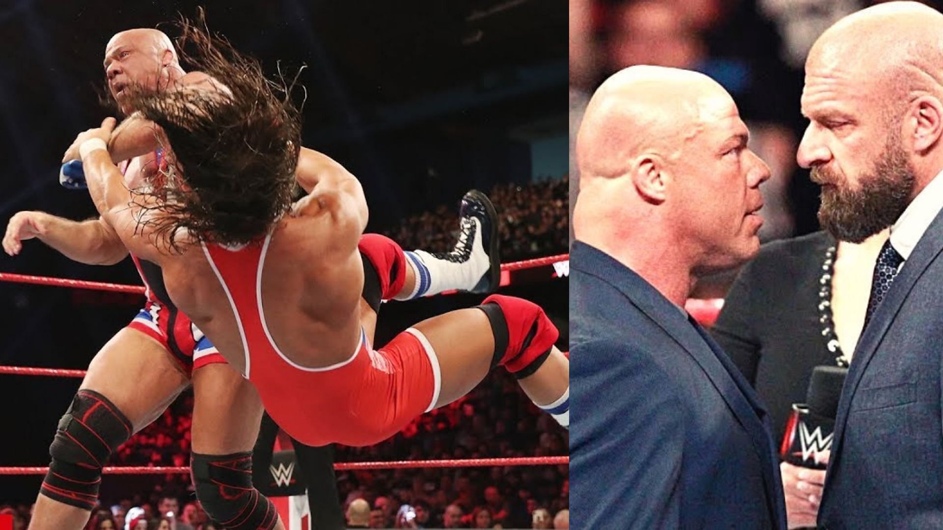 What will happen when Kurt Angle returns on RAW?