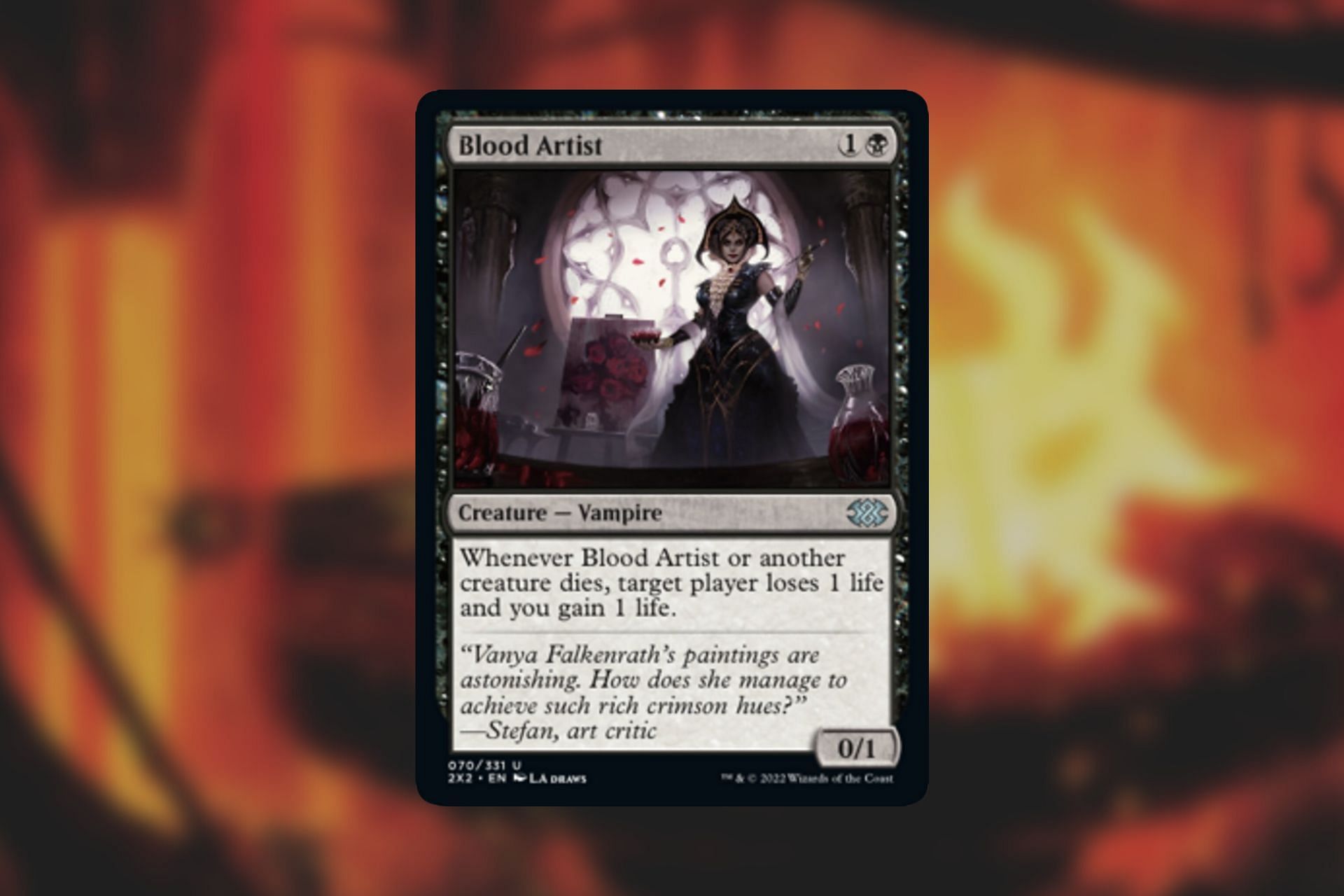 The Blood Artist in Magic: The Gathering (Image via Wizards of the Coast)