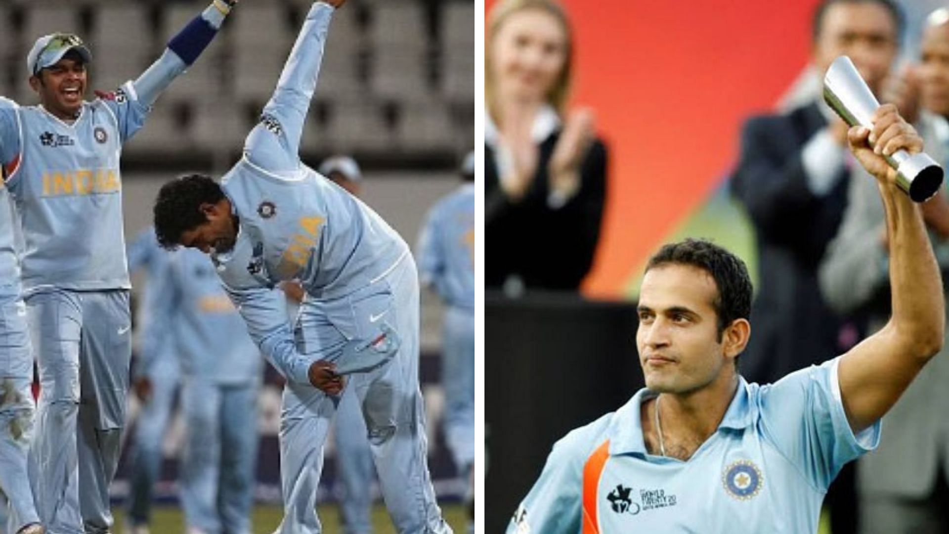 Robin Uthappa (L) and Irfan Pathan played a huge role in India