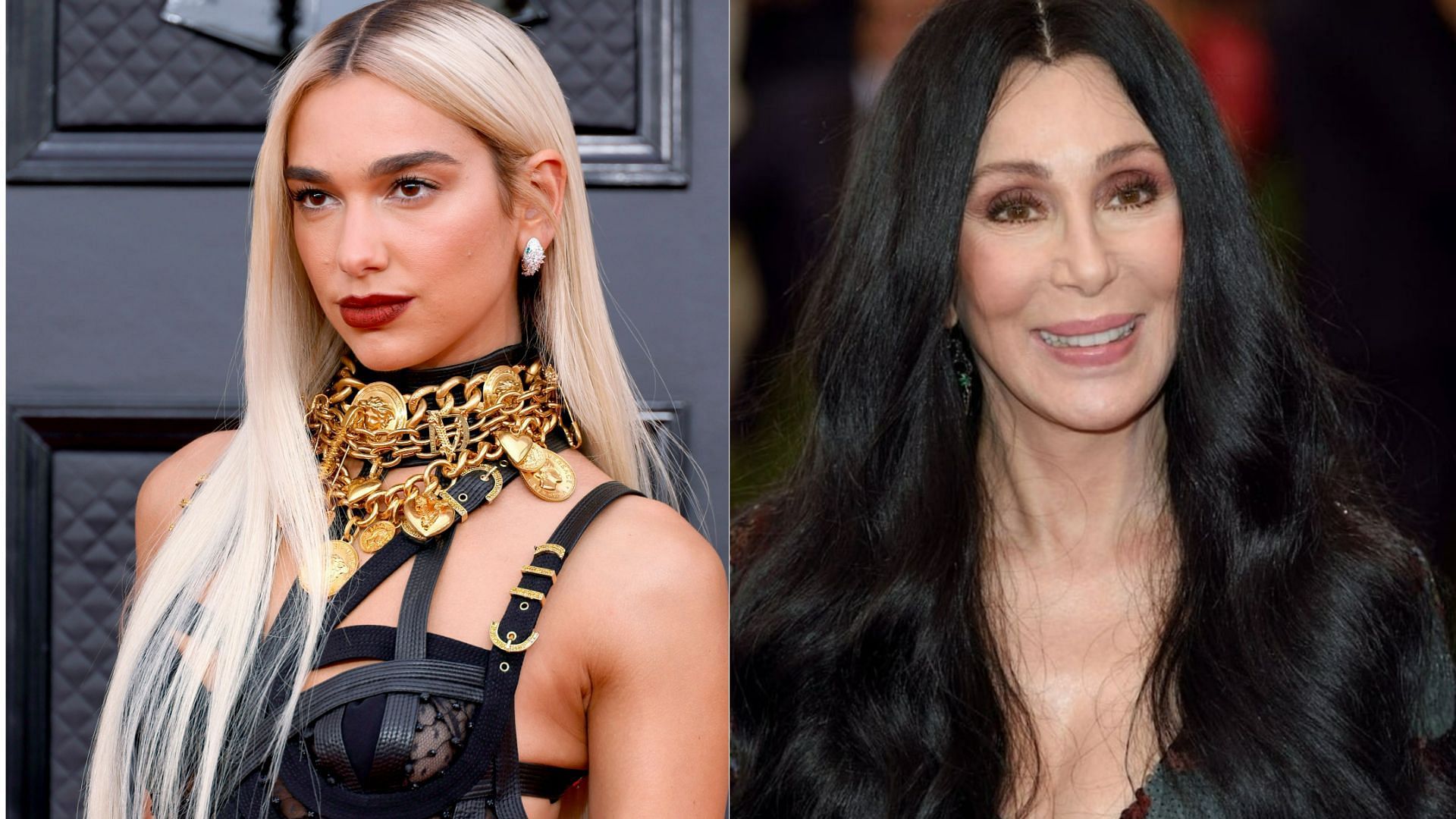 Dua Lipa and Cher compared in lively Twitter debate (Images via Getty Images)