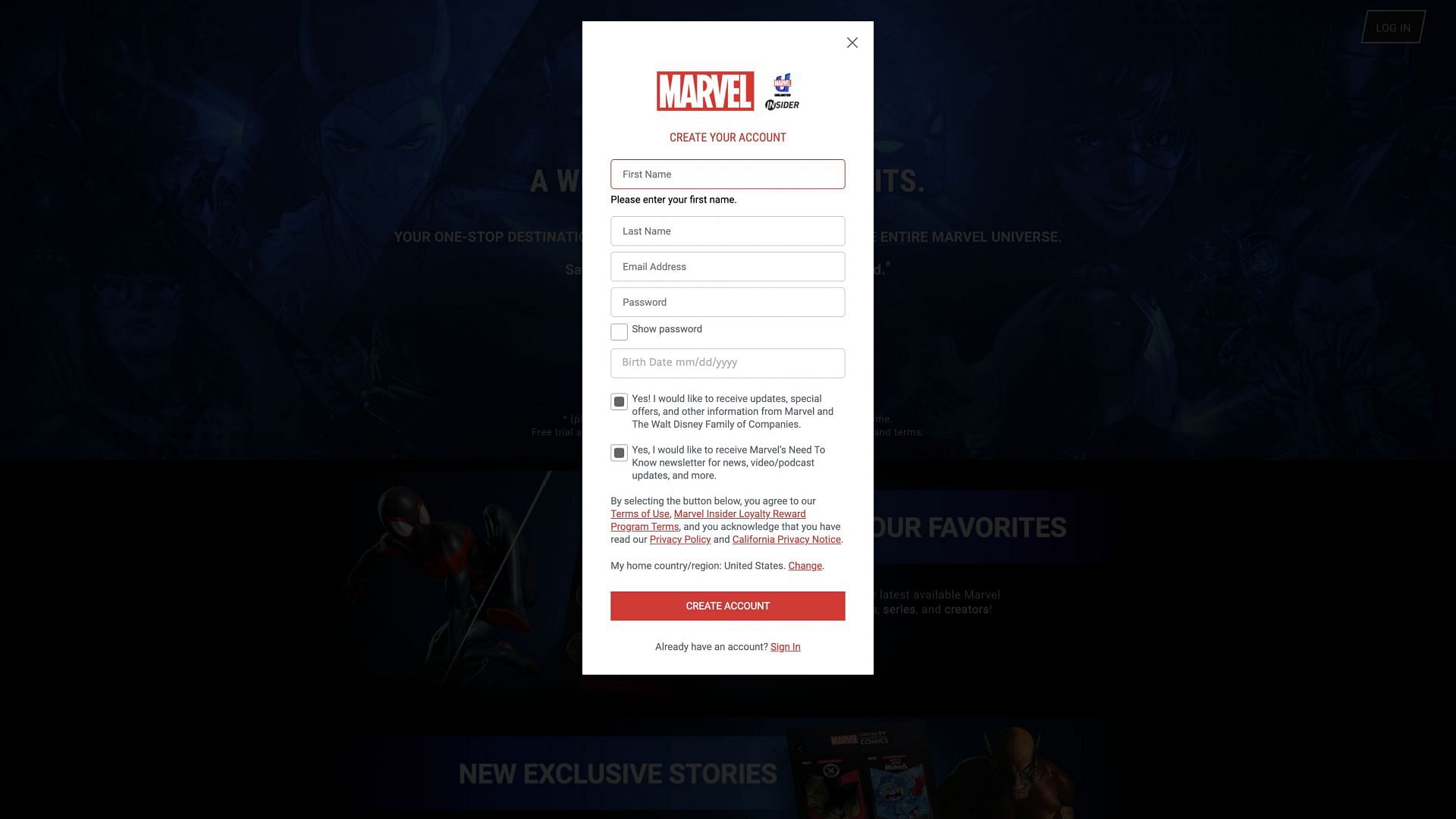 Join Marvel Unlimited and Get Bonus In-Game Fortnite Items