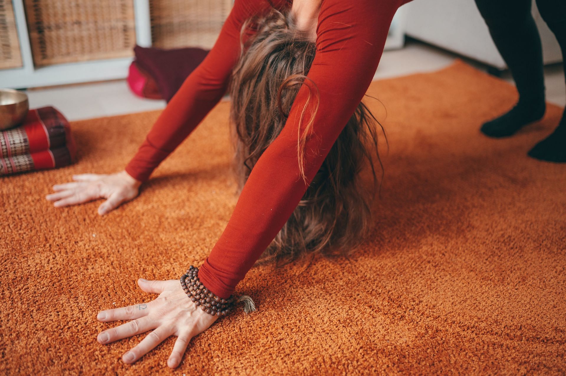 Just starting out with yoga? Try these six effective yoga with adrienne poses at home. (Image via Unsplash /Conscious Design)