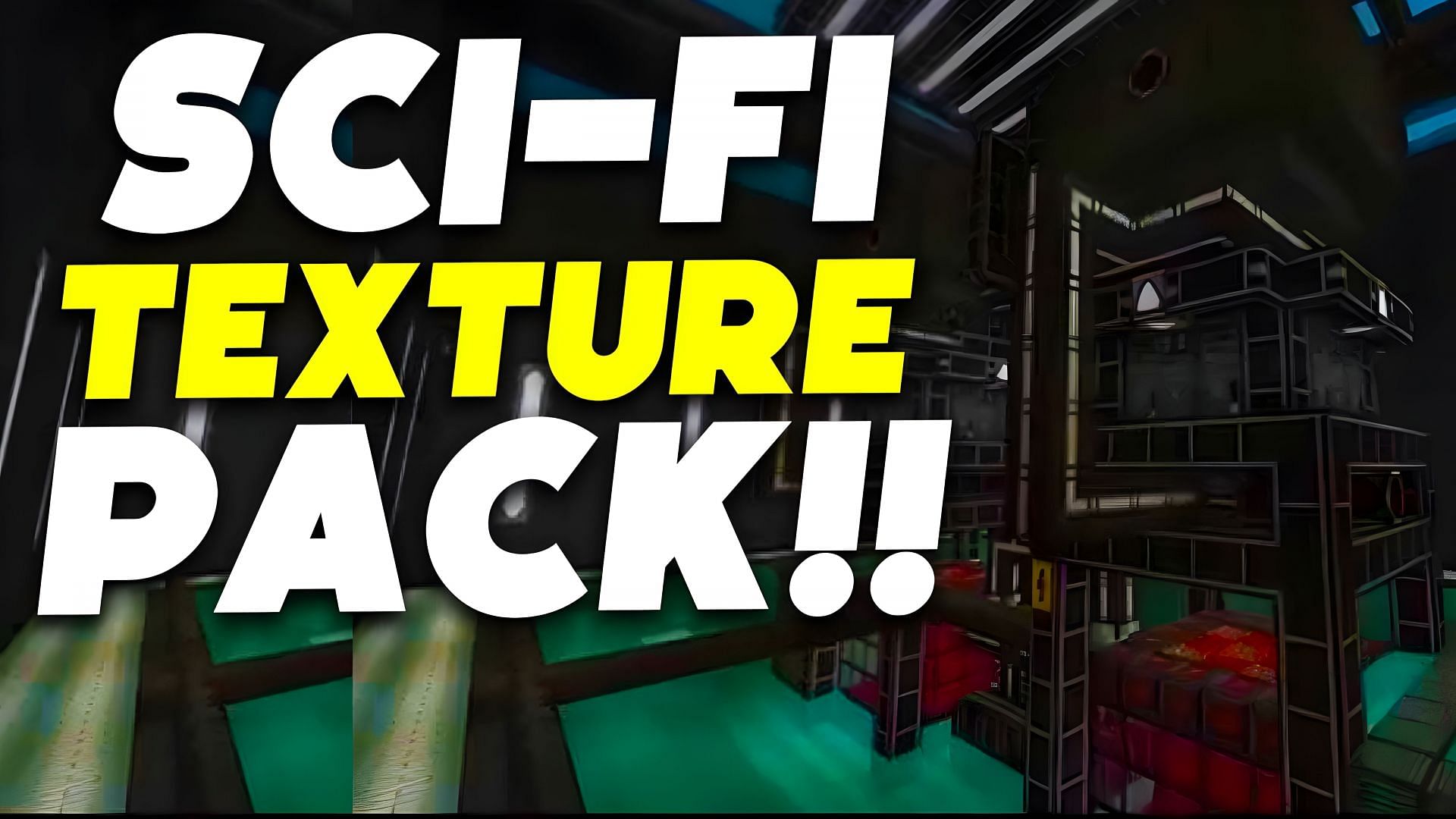 Minecraft Sci-Fi texture packs can be so cool (Image via Youtube/Zesty Craft)