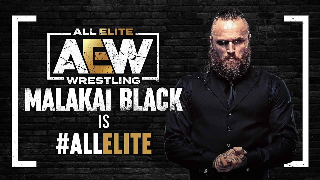 Black signed on with AEW after his July 2021 debut.