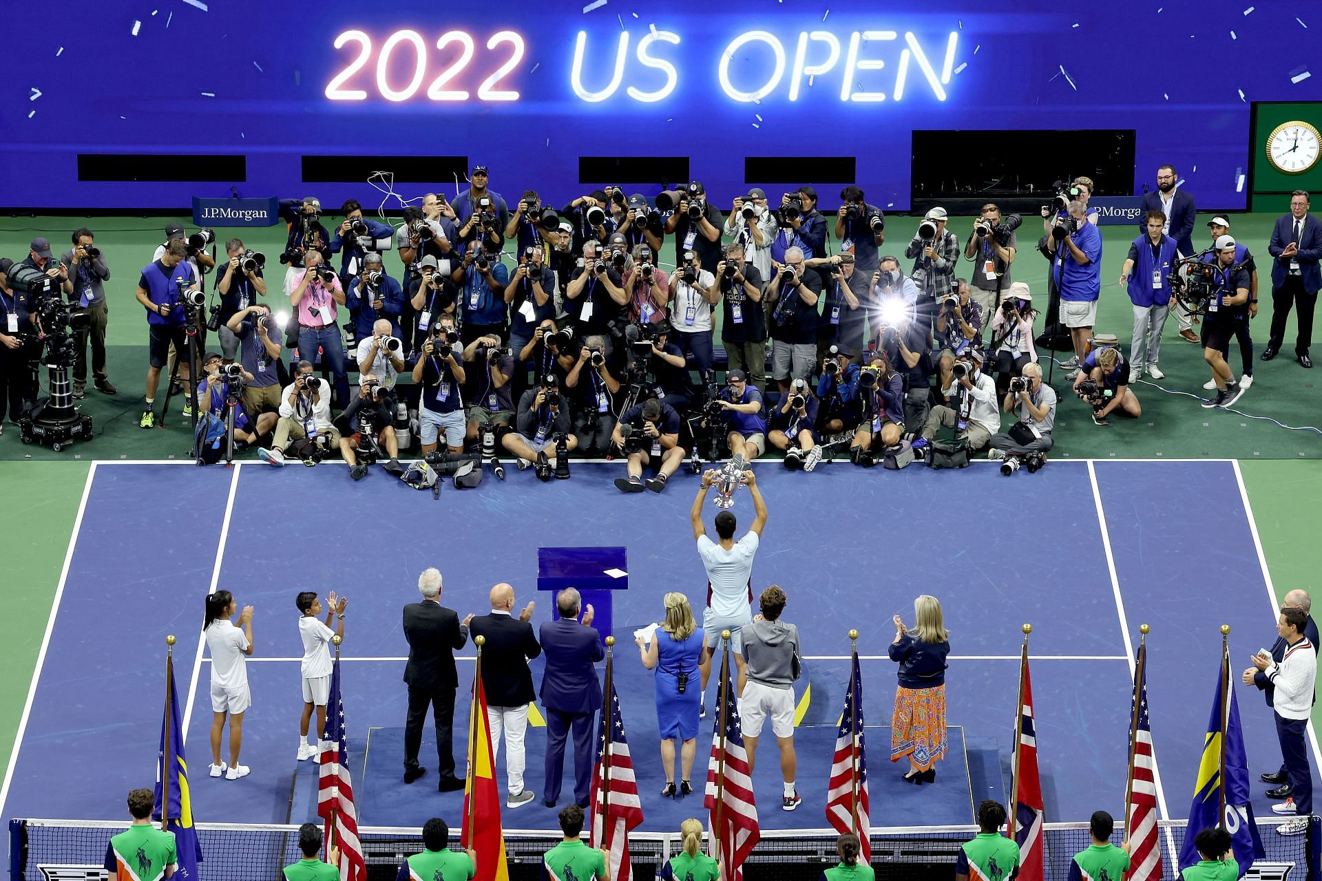 The US Open drew record numbers.