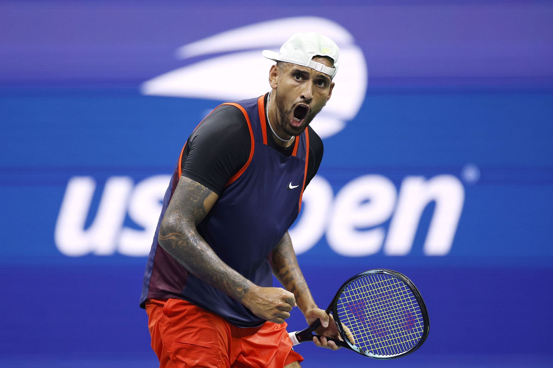Nick Kyrgios is three victories away from a maiden Grand Slam title at the US Open