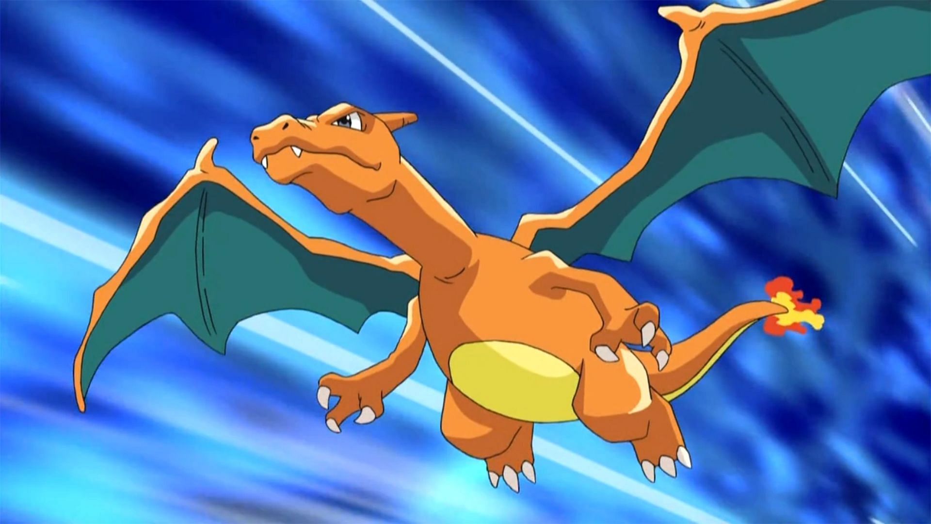 Charizard as it appears in the anime (Image via The Pokemon Company)