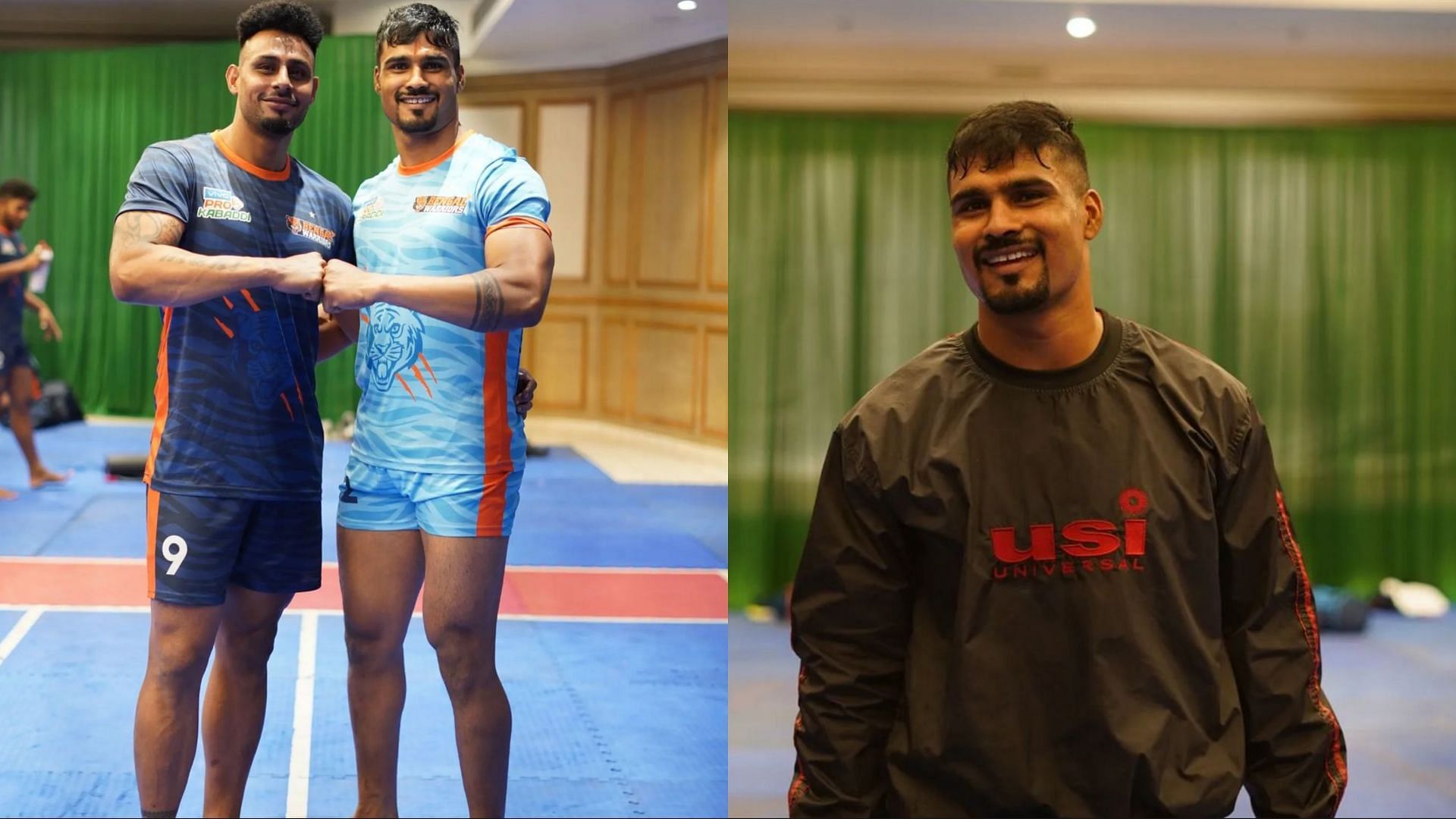 Shrikant Jadhav and Maninder Singh will play together in PKL 2022 (Image: Instagram)