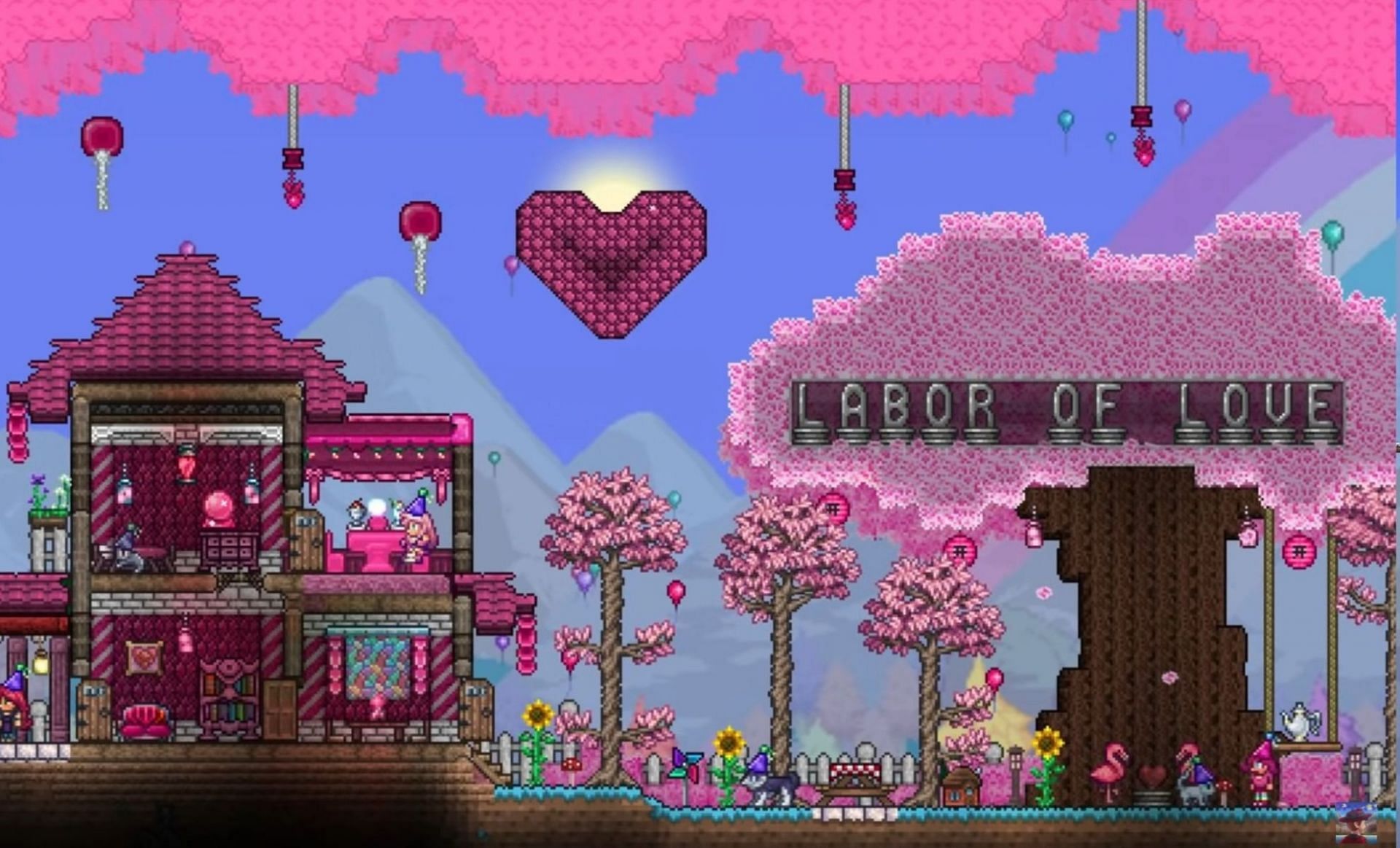 Terraria 1.4.5 update brings boulder rain, yes you read that right