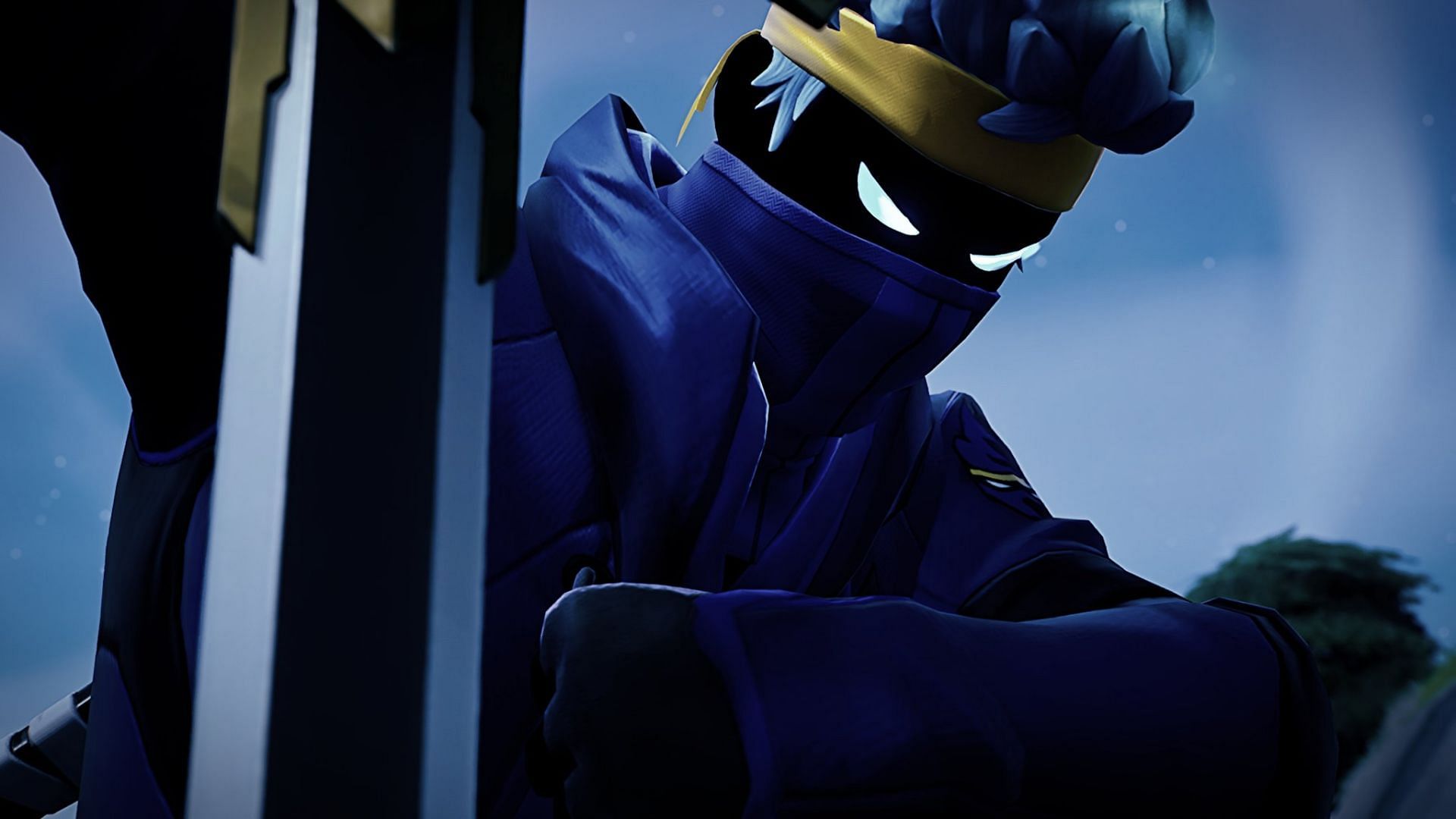 Blue Ninja Skin in Fortnite - wide 2