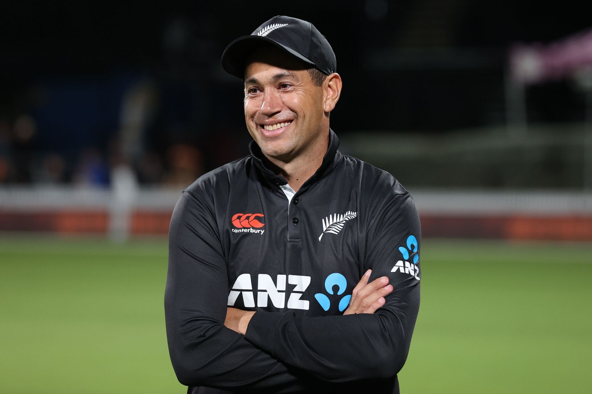 Ross Taylor during the New Zealand-Netherlands 3rd ODI. (Image: Getty)