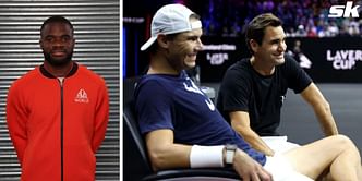 "It's going to be iconic to be part of that, both guys are absolute legends, and obviously Roger's last dance"- Frances Tiafoe on facing Roger Federer and Rafael Nadal at the Laver Cup