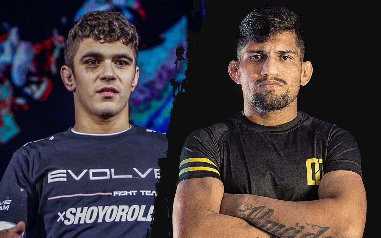 Mikey Musumeci (L) learned a lot from his first loss against Cleber Sousa (R). | Photo by ONE Championship