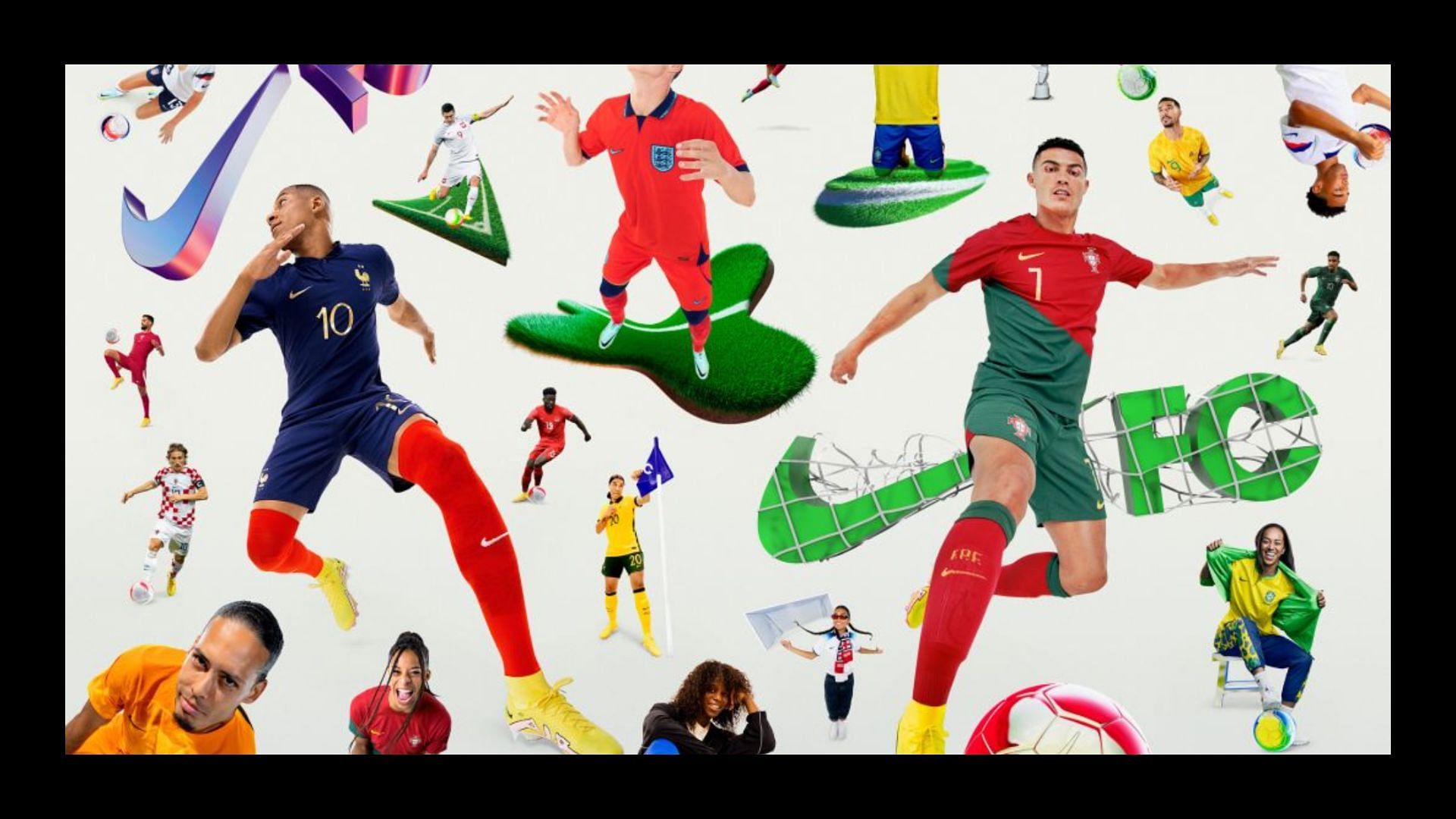 Nike 2022 FIFA World Cup jerseys (Image via Nike)