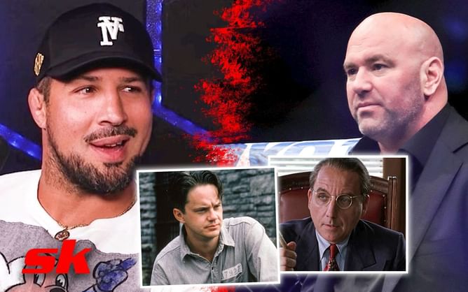 "He's the evil warden, I'm Andry Dufresne" - Brendan Schaub compares his relationship with Dana White to 'Shawshank Redemption' in comedy set
