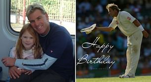 “Today will always be your day” – Shane Warne’s daughter Brooke posts heartfelt message on his 53rd birth anniversary