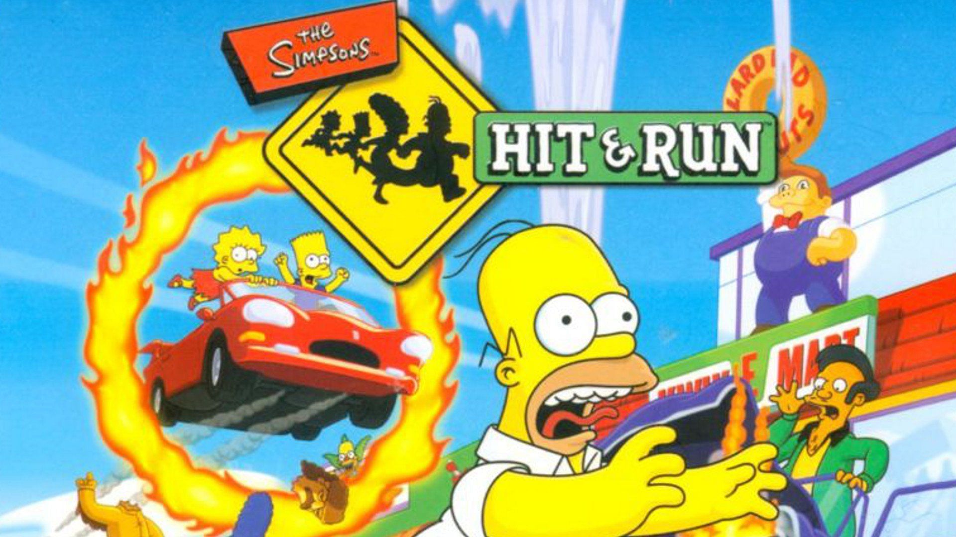 A GTA style-esque game with loads of activities in the simpson universe (Image via Radical Entertainment)