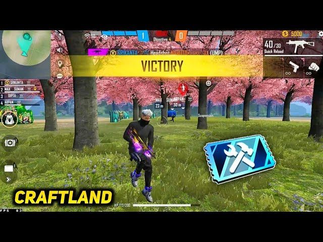 craftland new map code free fire max